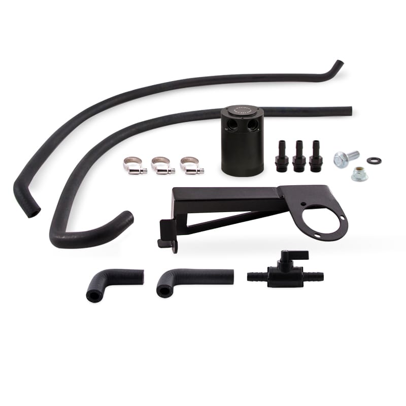 Mishimoto — Baffled Oil Catch Can, PCV Side, fits Ford Focus RS 2016-2018