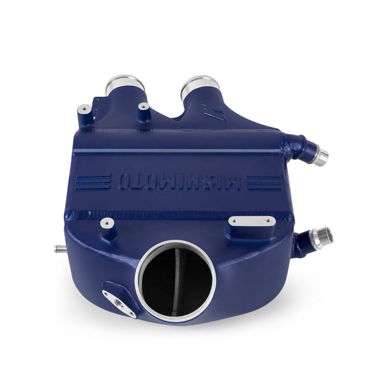 Mishimoto — Performance Air-to-Water Intercooler, Frozen Dark Blue, fits BMW F8X M3/M4 15-20
