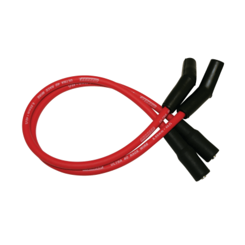 Moroso — Moroso 99-08 Harley-Davidson FLT/FLHT/FLHR/FLTR Ultra 40 Wire Set - Red