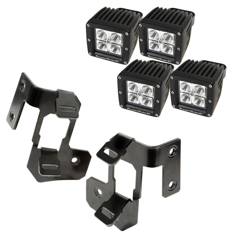 Rugged Ridge — A-Pillar Light Kit
LIGHT MOUNTS-OMIX