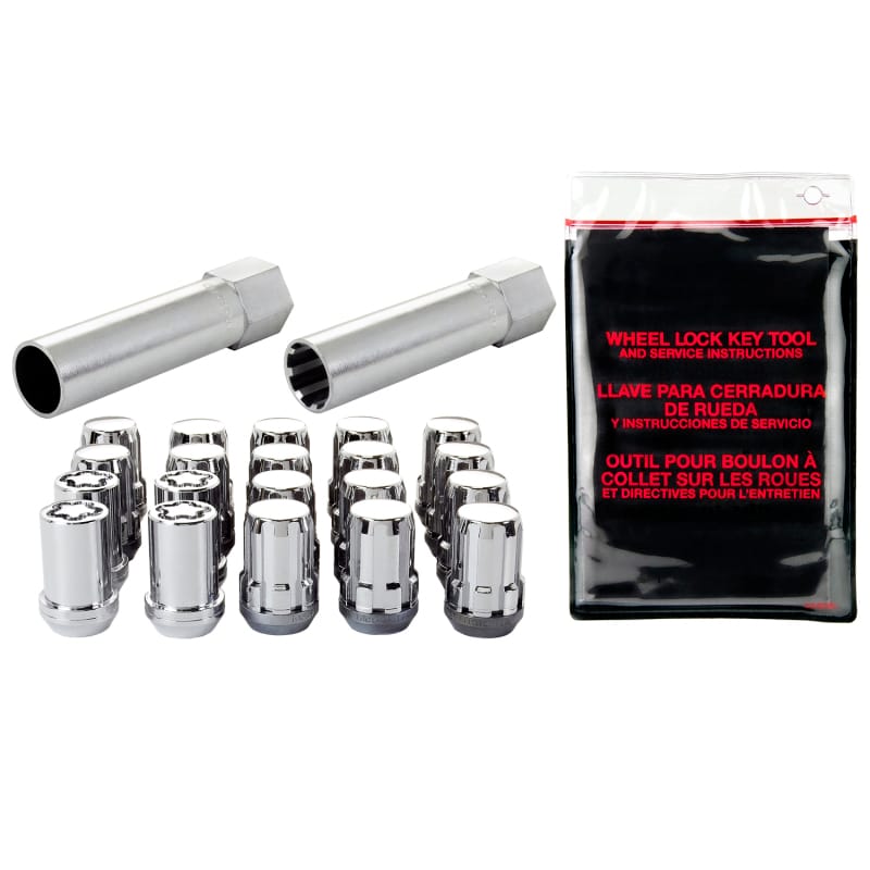 McGard — Tuner Style Cone Seat Wheel Installation Kit-Chrome
