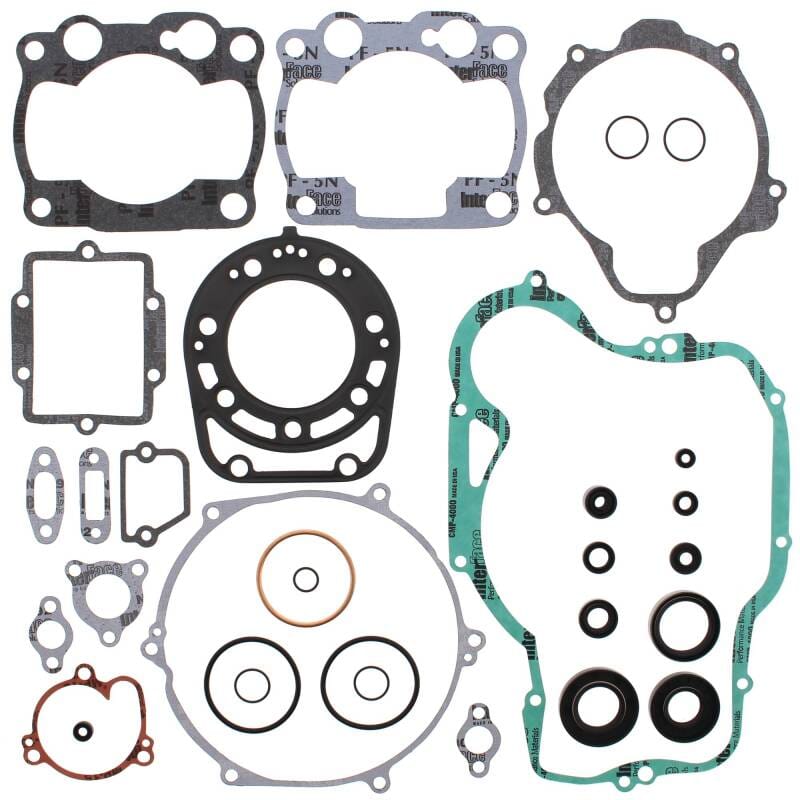 Vertex Pistons — Vertex Gaskets 1992 Kawasaki KX250 Complete Gasket Kit w/ Oil Seals