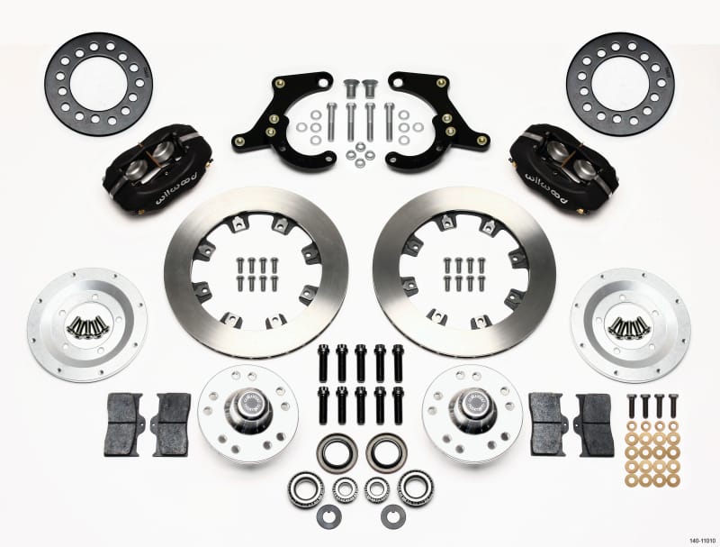 Wilwood — KIT,FRONT,CHEVY,55-57,FDLI,11.75 BLACK POWDER COAT