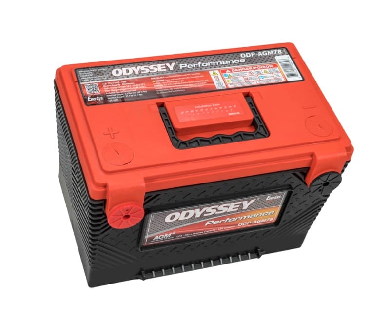 Odyssey Battery — battery, auto, Odyssey ODP-AGM78, group 78 AGM