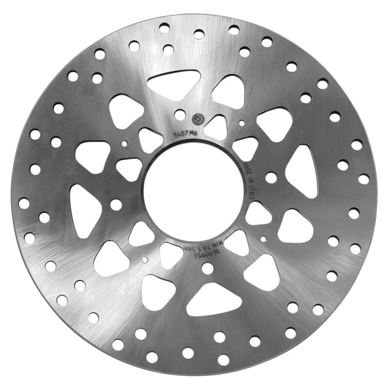 Brembo OE Powersports — Brembo OE 94-97 Honda VFR F 750CC/2017 Honda CB R 1000CC 256x6mm Brake Disc - Rear Fixed