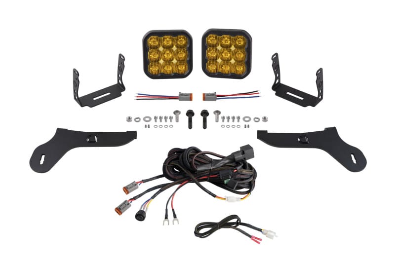 Diode Dynamics — Pod lightbar featuring advanced TIR optics for high efficiency and focus.
Bolt-on Pod Light kit for 2017-2020 Ford Raptor.
