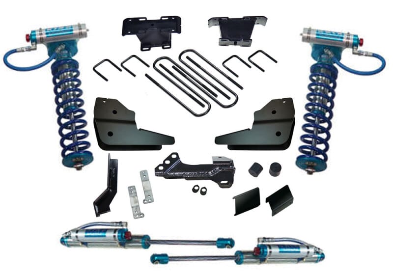 Superlift — 4" Lift Kit - 23-25 F250/350 4WD w/ Dsl Eng - w/ Kng Frt Clvrs & Res Rr Shcks
4in. Lift Kit-23-25 F250/350 4WD w/Dsl Eng-w/Kng Frt Clvrs/Res Rr Shcks
