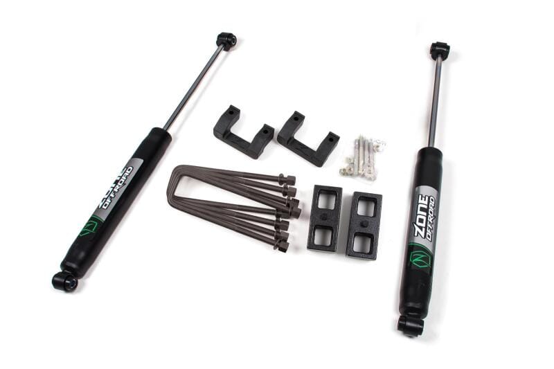 Zone Offroad — Zone Offroad 07-13 Chevy/GMC 1500 2in Torsion Bar Key Kit - Fox Shocks