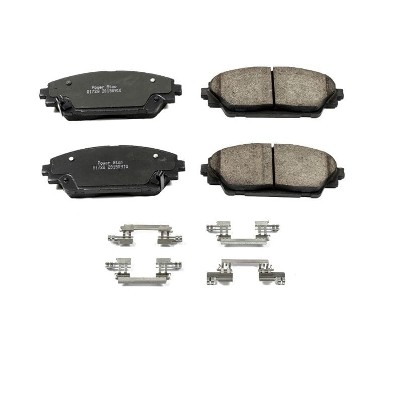 PowerStop — PowerStop - Z17 Low-Dust Ceramic Brake Pads with Hardware