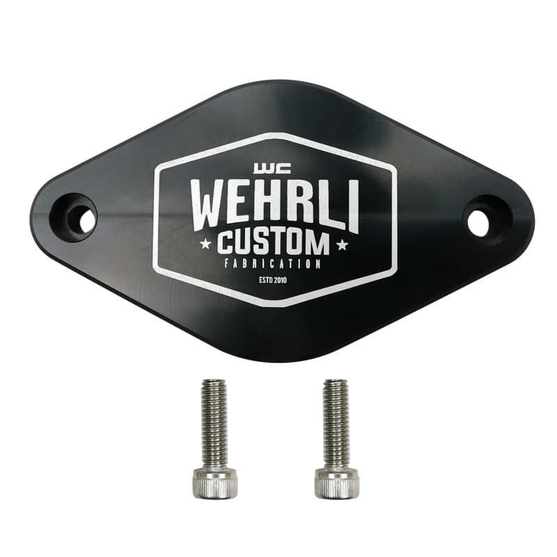 Wehrli — Turbo Resonator Block Off Plate, Billet, for 2011-2016 Duramax LML
WCF100096