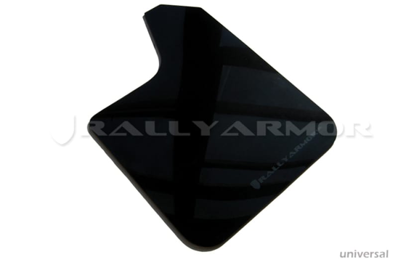 Rally Armor — Black Mud Flap/Grey Logo