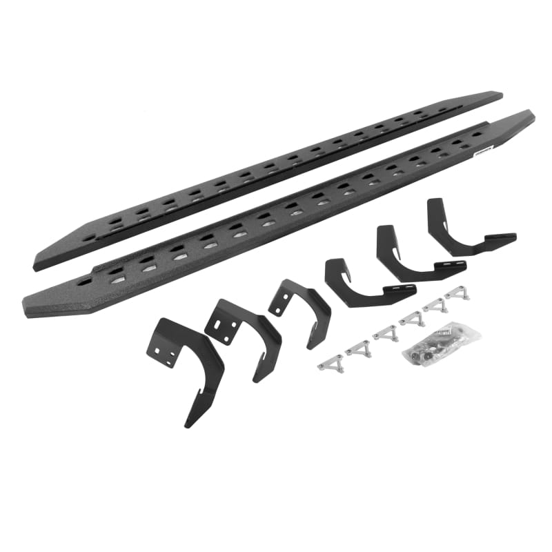 Go Rhino — RB20 Slim Line Running Boards with Mounting Bracket Kit
