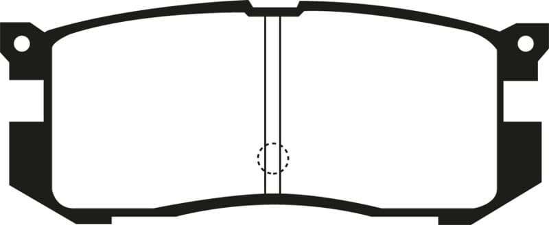 EBC — EBC 89-92 Ford Probe 2.2 Ultimax Rear Brake Pads
Disc Brake Pad