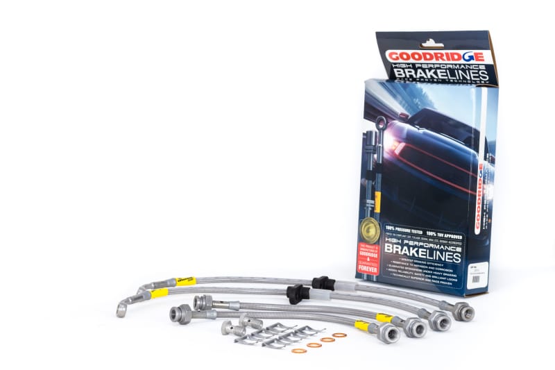 Goodridge — G-STOP SS Braided Brake Line Kit