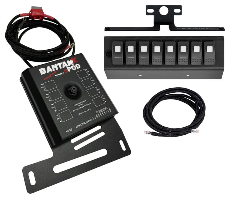 SPOD — Spod 07-08 Jeep Wrangler JK BantamX w/ Red LED Switch Panel
BantamX w/ LED Switc