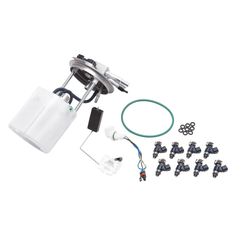 Edelbrock — E-Force Supplemental Fuel Pump Kit 2007-09 GM SUV with Short Wheel Base 6.2L
Supercharger Supplemental Fuel Pump Kit