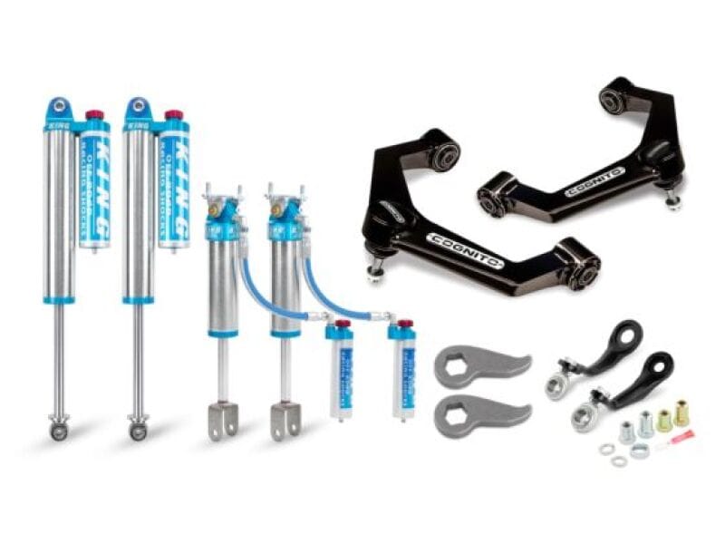 Cognito — Cognito 3" Elite Leveling Kit w/ King 2.5 Shocks 2020-2022 GM 2500HD/3500HD