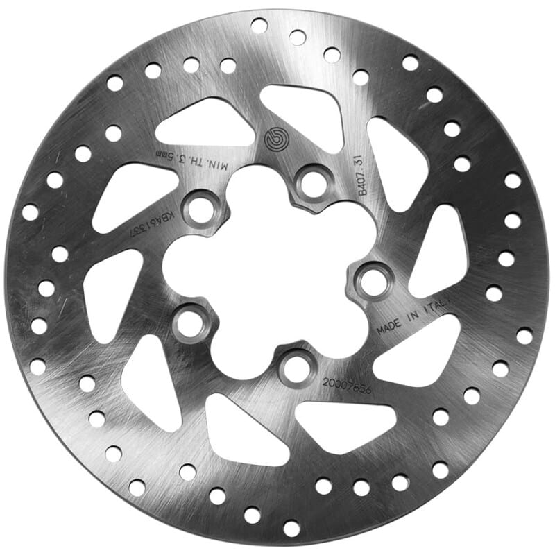 Brembo OE Powersports — Brembo OE 03-06 Kymco B&W 50CC/01-04 Kymco Grand Dink 150CC 220x4mm Brake Disc - Front Fixed