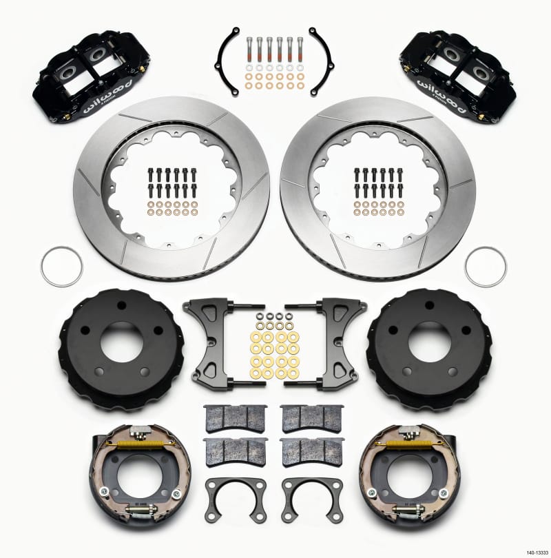 Wilwood — KIT,REAR,DISC/DRUM,BIG FORD,2.36 OFFSET FNSL4R,5x5.50 BC,14.00 ROTOR