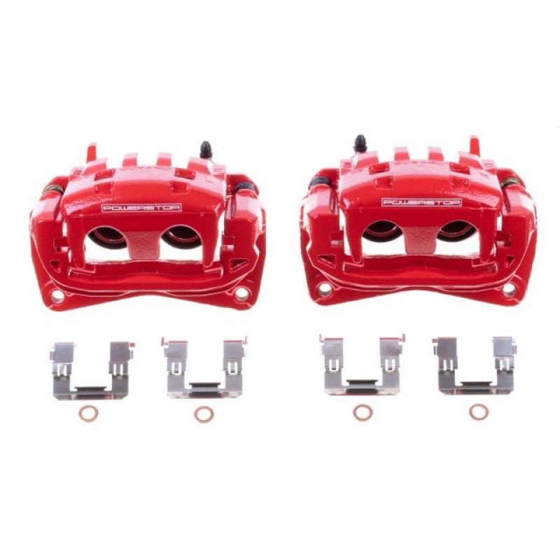 PowerStop — Red Powder Coated Calipers