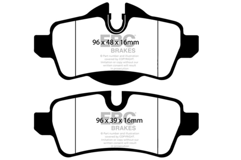 EBC — Redstuff Ceramic Low Dust Brake Pads