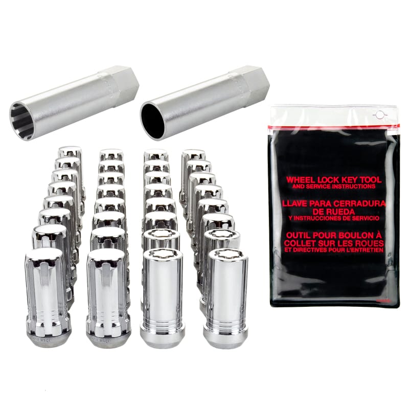 McGard — Tuner Style Cone Seat Wheel Installation Kit-Chrome