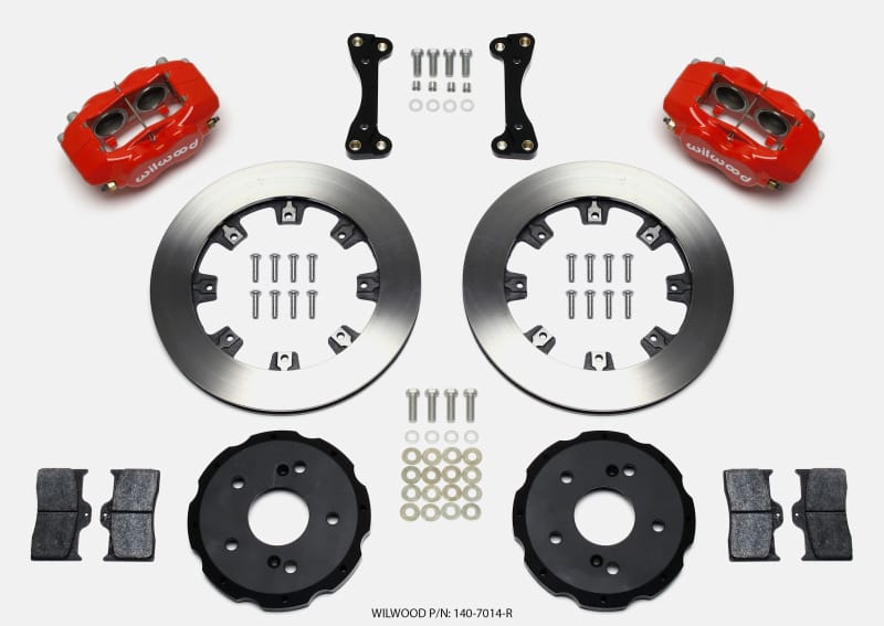 Wilwood — KIT,FRONT,FDLI,RSX,ACURA,02-03,12.19 ROTOR,RED