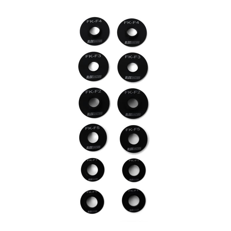 BLOX Racing — BLOX Racing 16-21 FK Civic - Front - 12 Pieces Subframe Hard Collar Kit