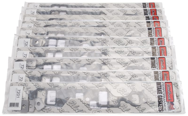 Edelbrock — Intake Manifold Gasket for 1958-1986 Small-Block Chevy - 10 Pack
Intake Manifold Gasket Set