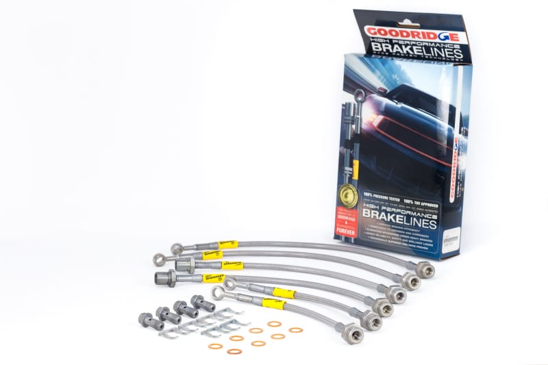 Goodridge — G-STOP SS Braided Brake Line Kit