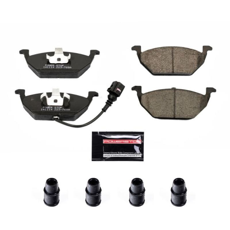 PowerStop — PowerStop - Z23 Daily Driver Carbon-Fiber Ceramic Brake Pads with Hardware Kit