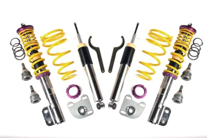 KW — Height adjustable stainless steel coilover system with pre-configured damping
KW COILOVER KIT V1 - 10230036