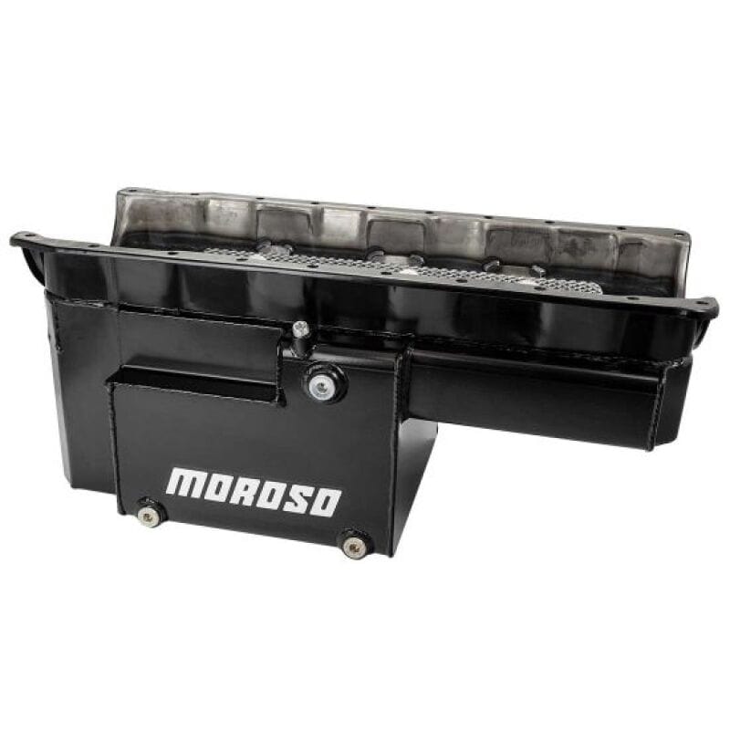 Moroso — Moroso GM BBC Gen 5/6/Marine 10in Deep Sump Steel Oil Pan