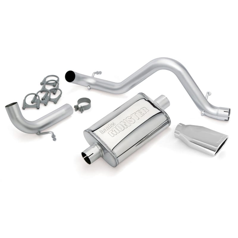Banks Power — Monster Exhaust System for 2012-18 Jeep Wrangler JK and Unlimited 3.6L,  2-door
Monster® Exhaust System