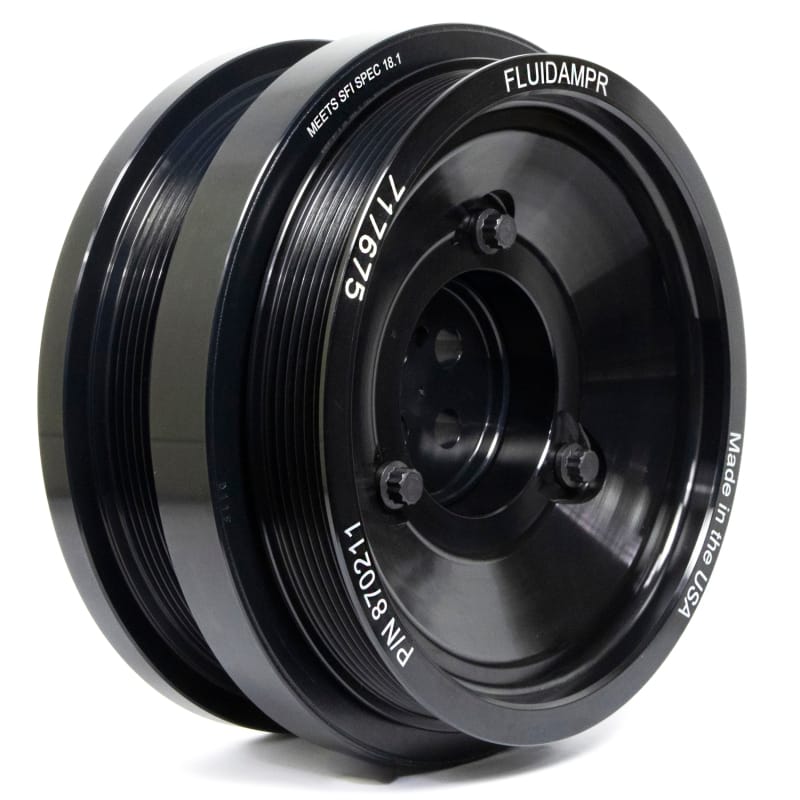 Fluidampr — Harmonic Balancer - Fluidampr - Ford -2003-2007 -6.0L Power Stroke Dual Alt -Ea