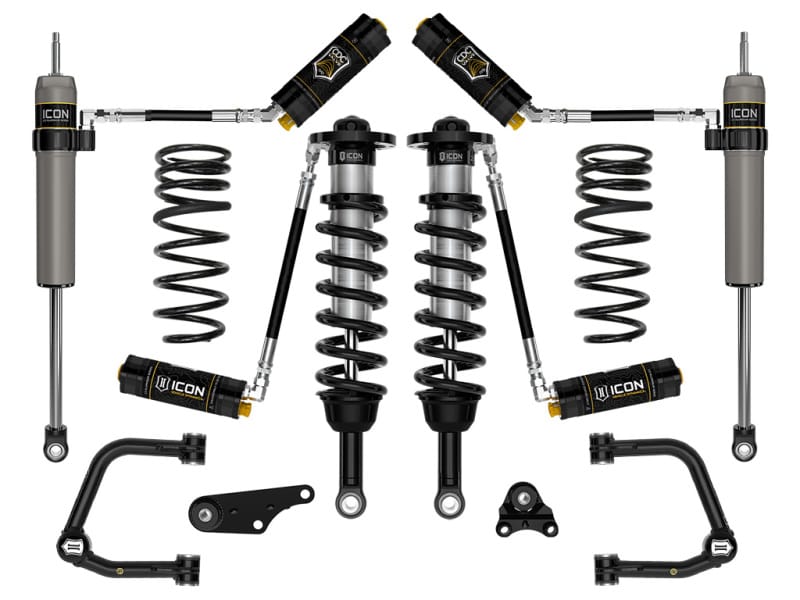 ICON — 24-25 TACOMA 1.25-3" STAGE 5 SUSPENSION SYSTEM TUBULAR WITH TRIPLE RATE SPRING