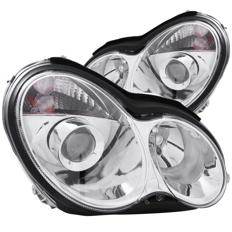 ANZO — ANZO 2001-2007 Mercedes Benz C Class W203 Projector Headlights Chrome
Head Light Set
HdLtSet