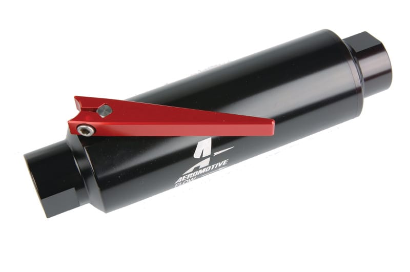 Aeromotive — ORB-10 Shutoff Valve Fuel Filter
