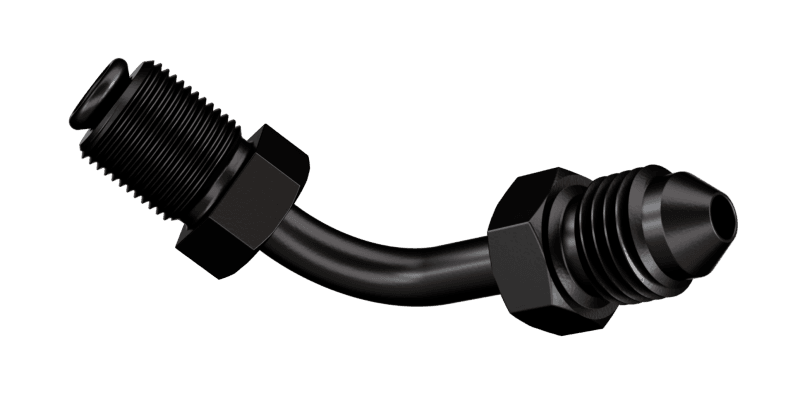Goodridge — Goodridge 18+ Harley-Davidson Softail Models Front ABS Adaptor - Black