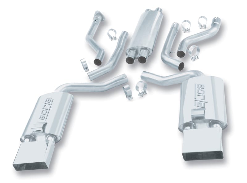 Borla — Cat-Back Exhaust System - S-Type
S-Type; Cat-Backâ„¢ System