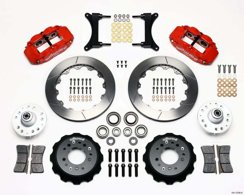 Wilwood — KIT,FRONT,G-BODY,80-87,FNSL6R,12.88 ROTOR,VENTED,RED