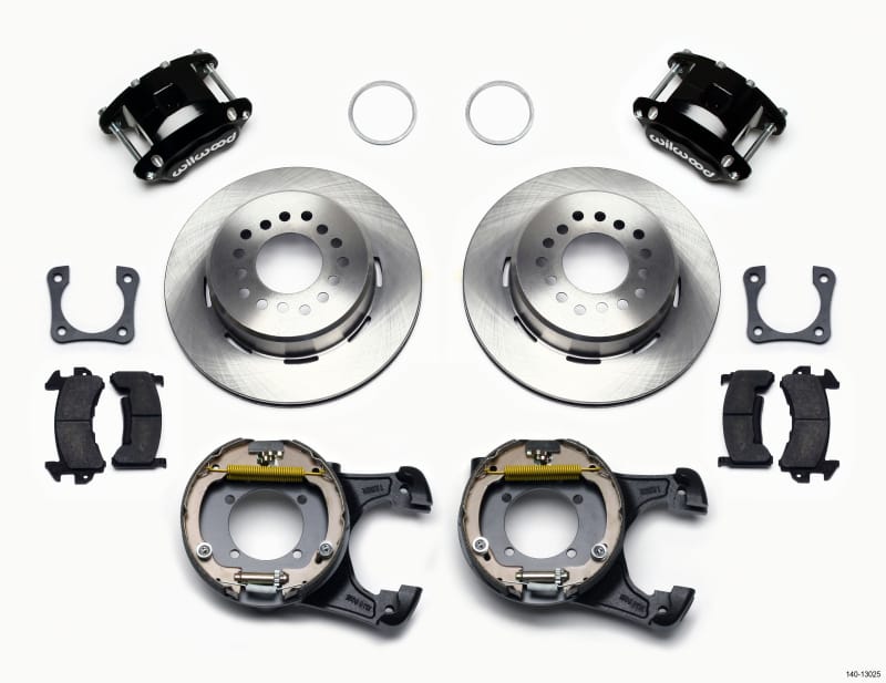 Wilwood — KIT,REAR,DISC/DRUM,12 BOLT CHEVY,2.81 OFFSET,1PC .81 ROTOR,STAGGERED,SPECIAL