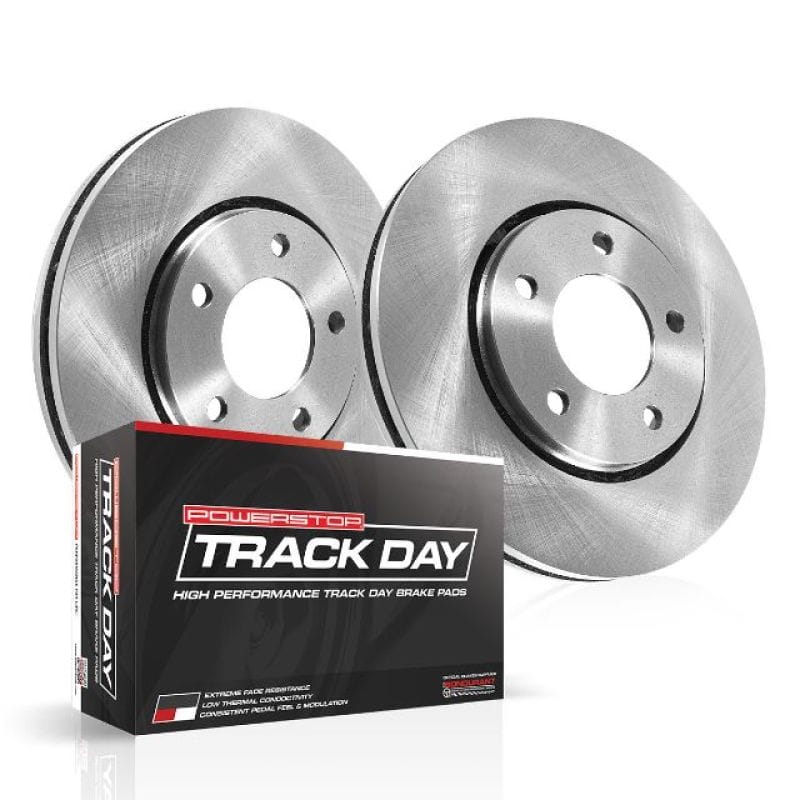 PowerStop — Track Day High-Performance Brake Pad and Rotor Kit