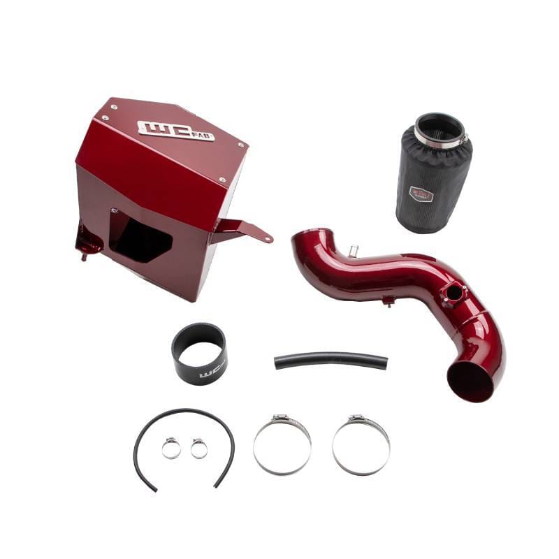 Wehrli — Intake Kit, 4in., for 10-12 Cummins 6.7L, WCFab Red