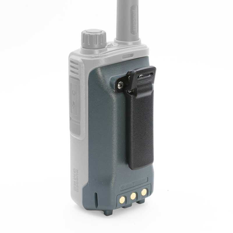 Rugged Radios — Rugged Radios GMR2/GMR2 PLUS Handheld Long-Lasting XL Lithium Battery w/USB Charging Port Grey