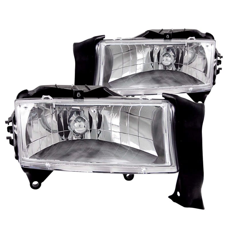 ANZO — ANZO 1997-2004 Dodge Dakota Crystal Headlights Chrome
Head Light Set
HdLtSet