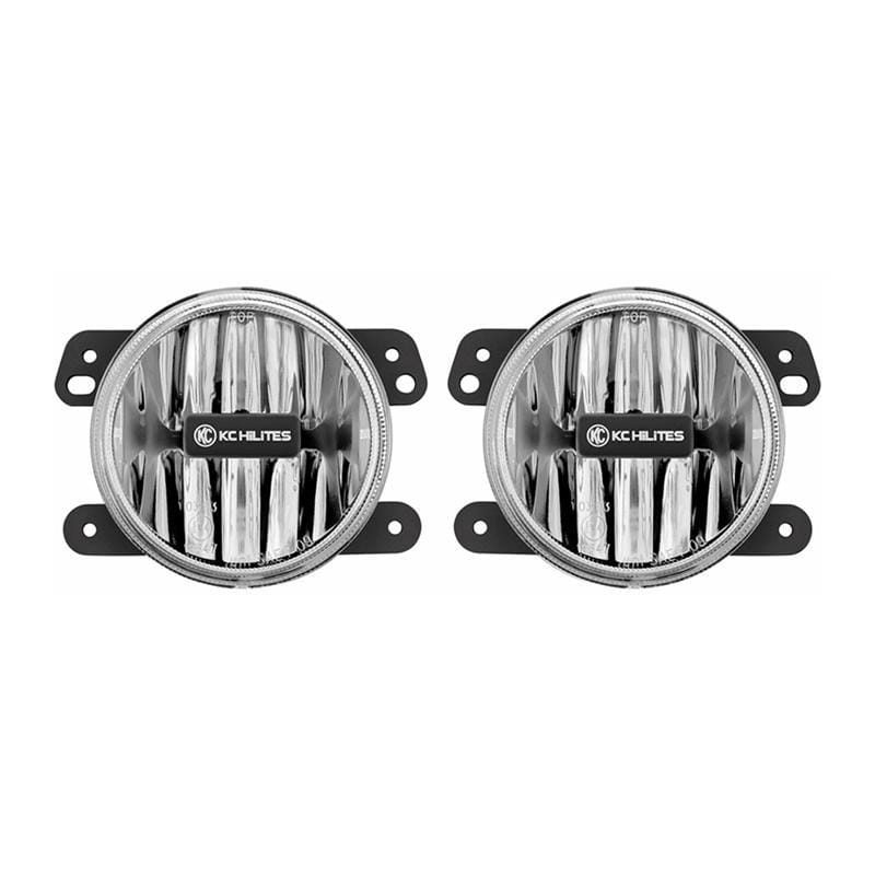 KC HiLiTES — KC G4 Gravity LED 4in SAE ECE 2-Light System 2010-2024 Jeep JK JL JT
Jeep JK; Gravity LED G4 Clear Fog Sys SAE/ECE 10-18 (pr)