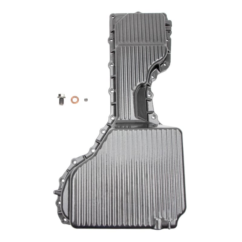 Wehrli — Oil Pan, Aluminum, High Capacity, WCFab X PPE, 20-25 Duramax, Gloss White