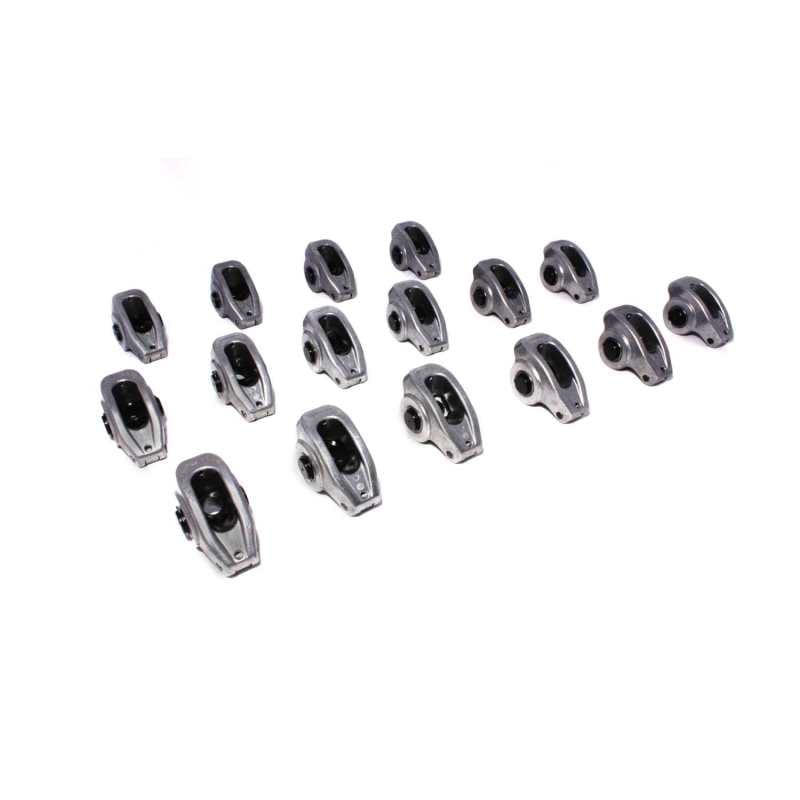 COMP Cams — High Energy Aluminum 1.6 Ratio Roller Rocker Set for SBC 265-400 w/ 3/8" Stud