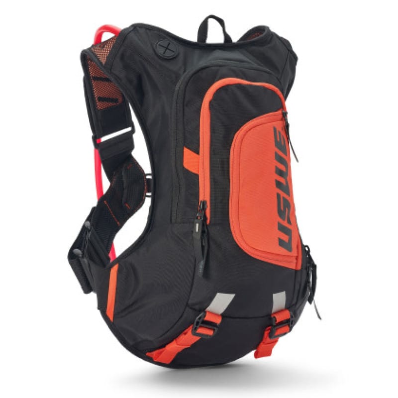 USWE — USWE Moto Hydro Hydration Pack 8L - Black/Factory Orange